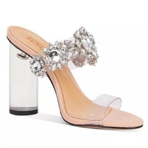 Schutz Blanck Slide Sandals NWT